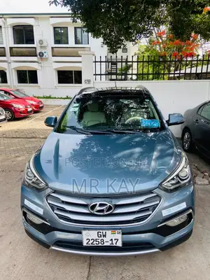 Hyundai Santa Fe 2017 Blue