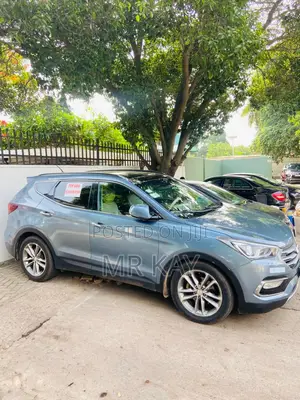 Hyundai Santa Fe 2017 Blue