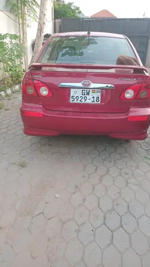Toyota Corolla 1.8 LE 2008 Red