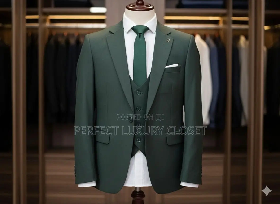Official Three Piece Suit Available for Men