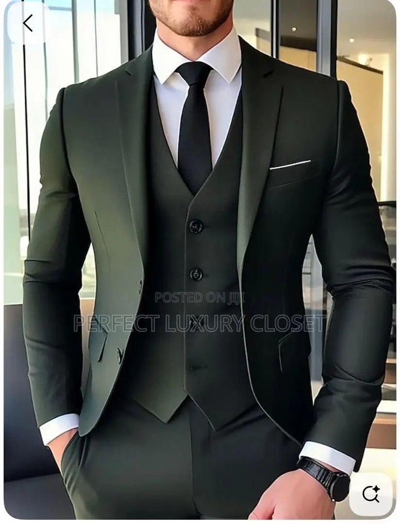 Official Three Piece Suit Available for Men