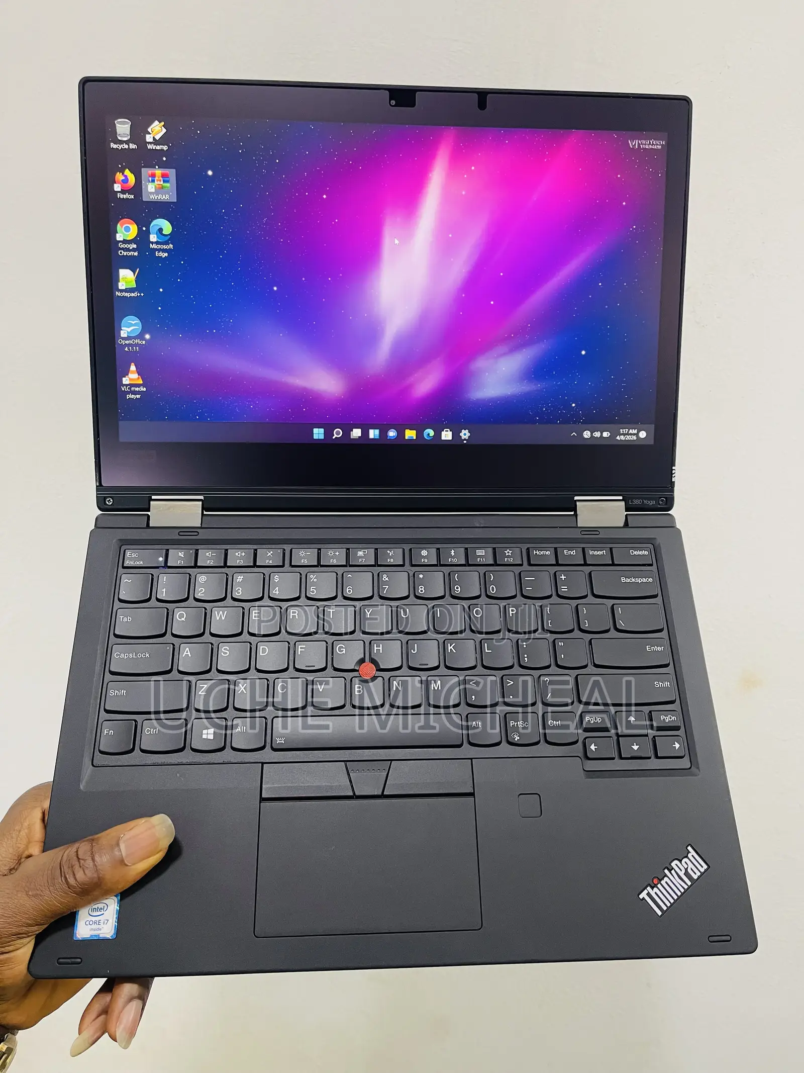Laptop Lenovo ThinkPad L380 16GB Intel Core i7 SSD 256GB