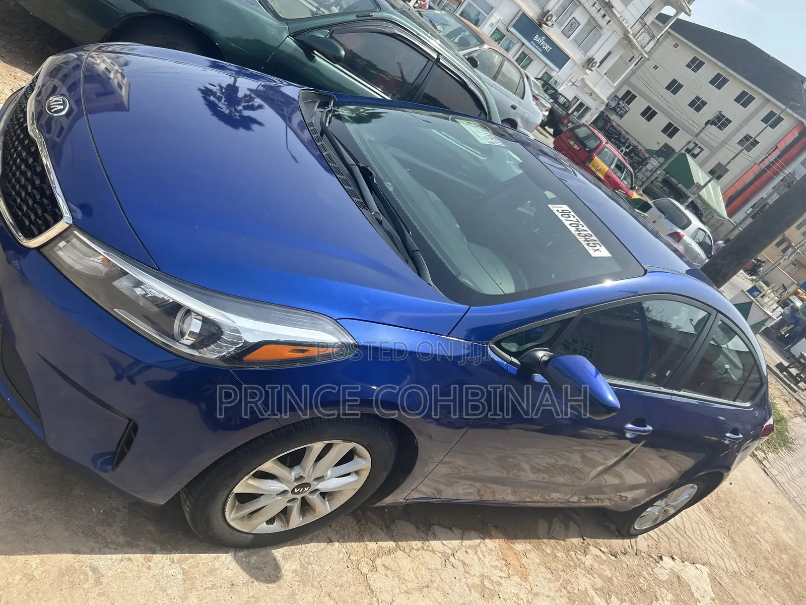 Kia Forte S Sedan 2017 Blue