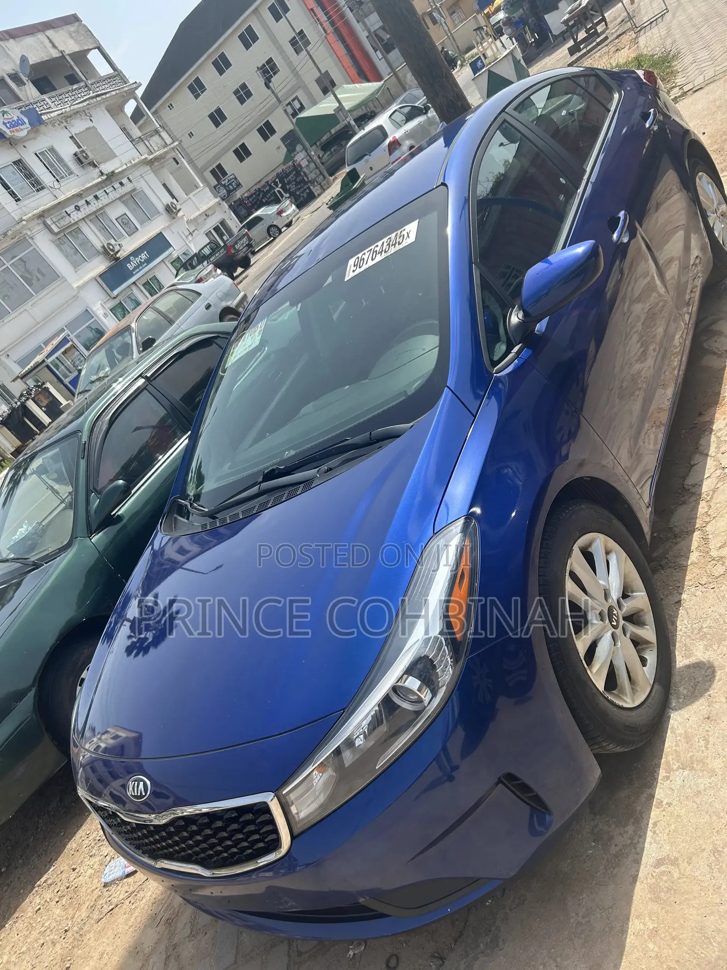 Kia Forte S Sedan 2017 Blue