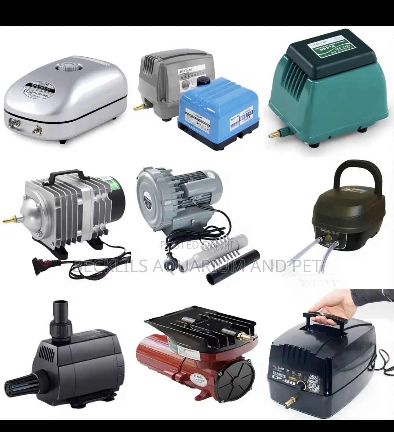 14 Outlets 80 Watts Rechargeable Aerators