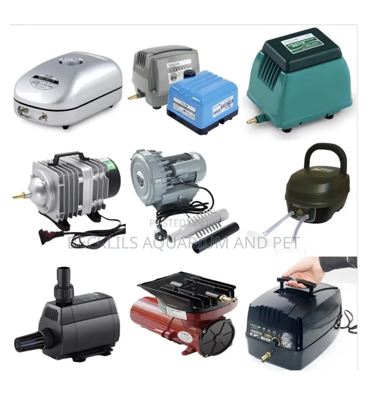 14 Outlets 80 Watts Rechargeable Aerators