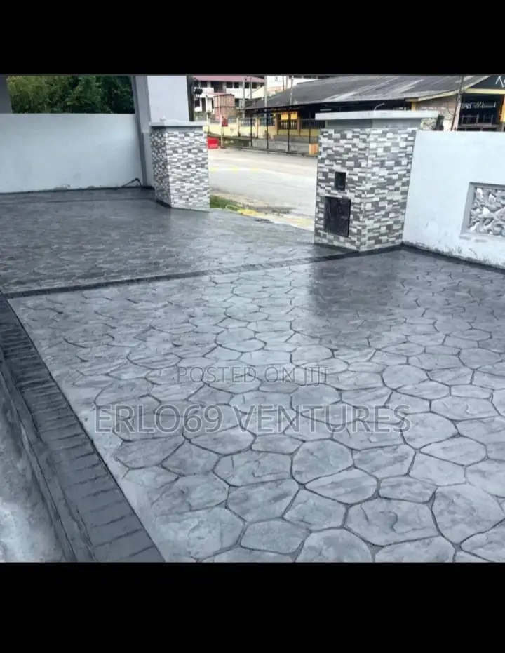Complete Outdoor Solutions:Stampconcrete Landscaping