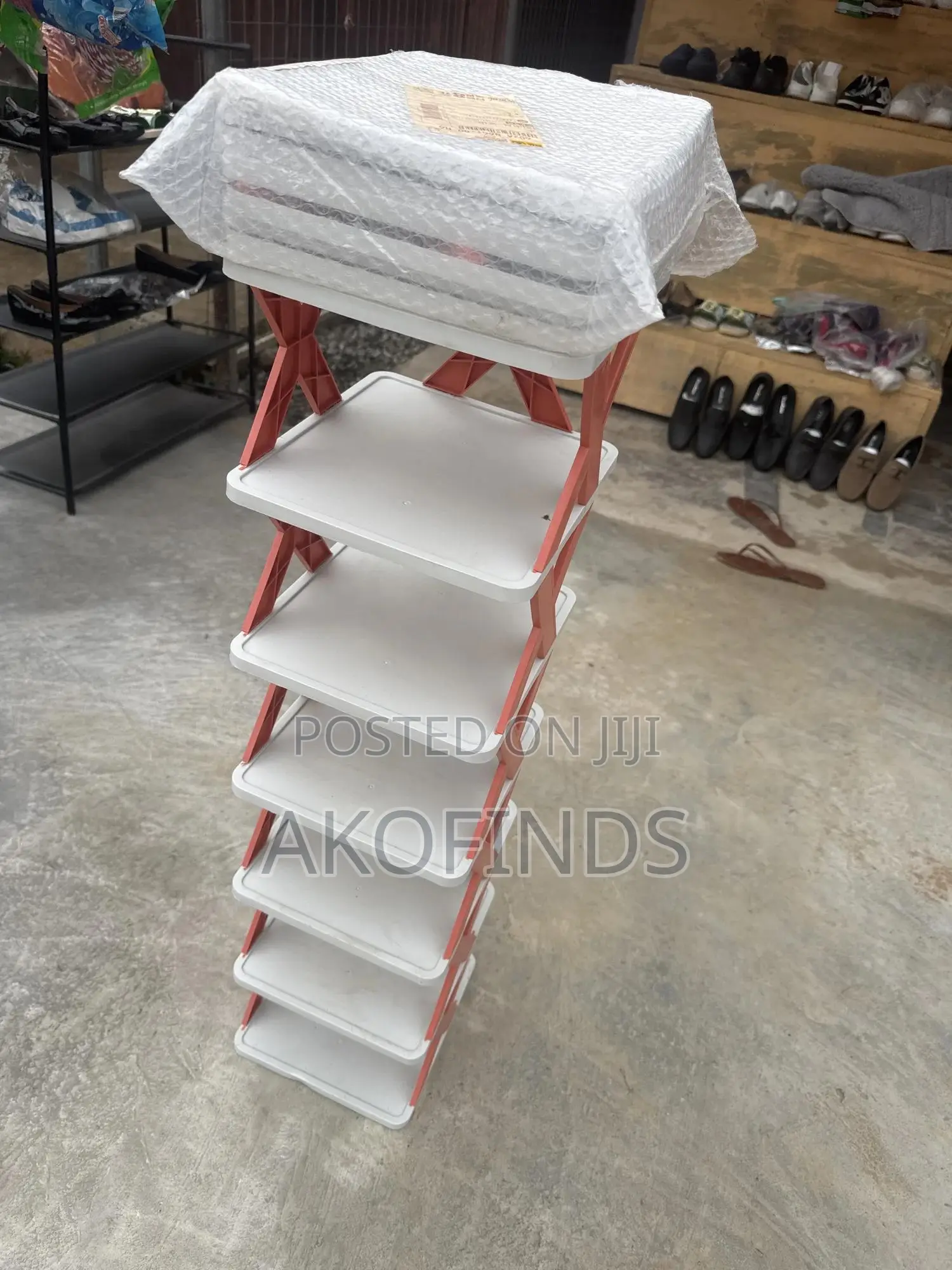 7 Layer Rack Orange In Stock Newly Wrapped
