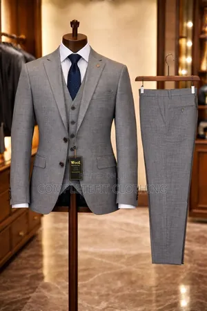 Gray Suits Available in Sizes 3pcs