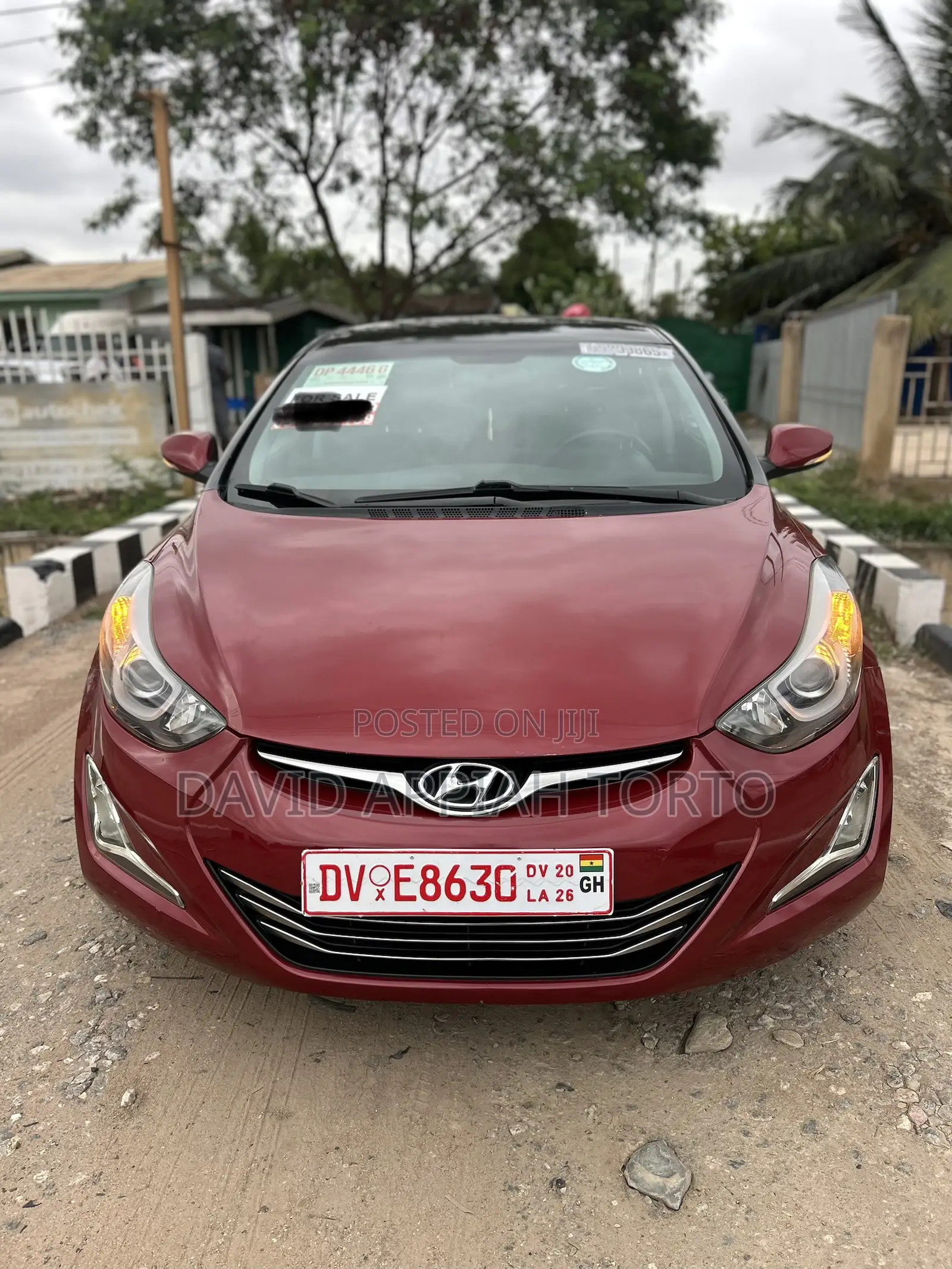 Hyundai Elantra Limited 4dr Sedan (1.8L 4cyl 6A) 2015 Red