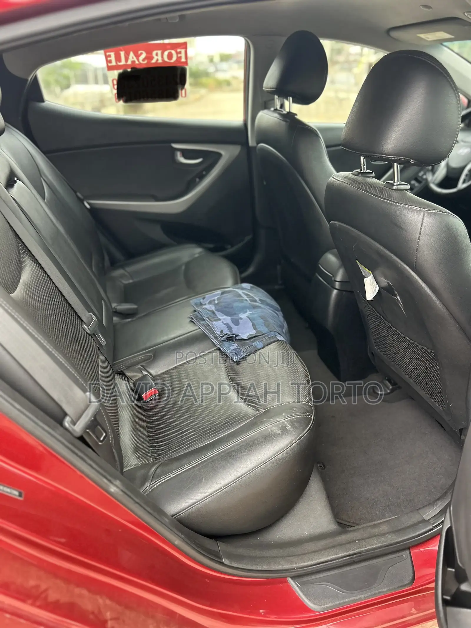 Hyundai Elantra Limited 4dr Sedan (1.8L 4cyl 6A) 2015 Red
