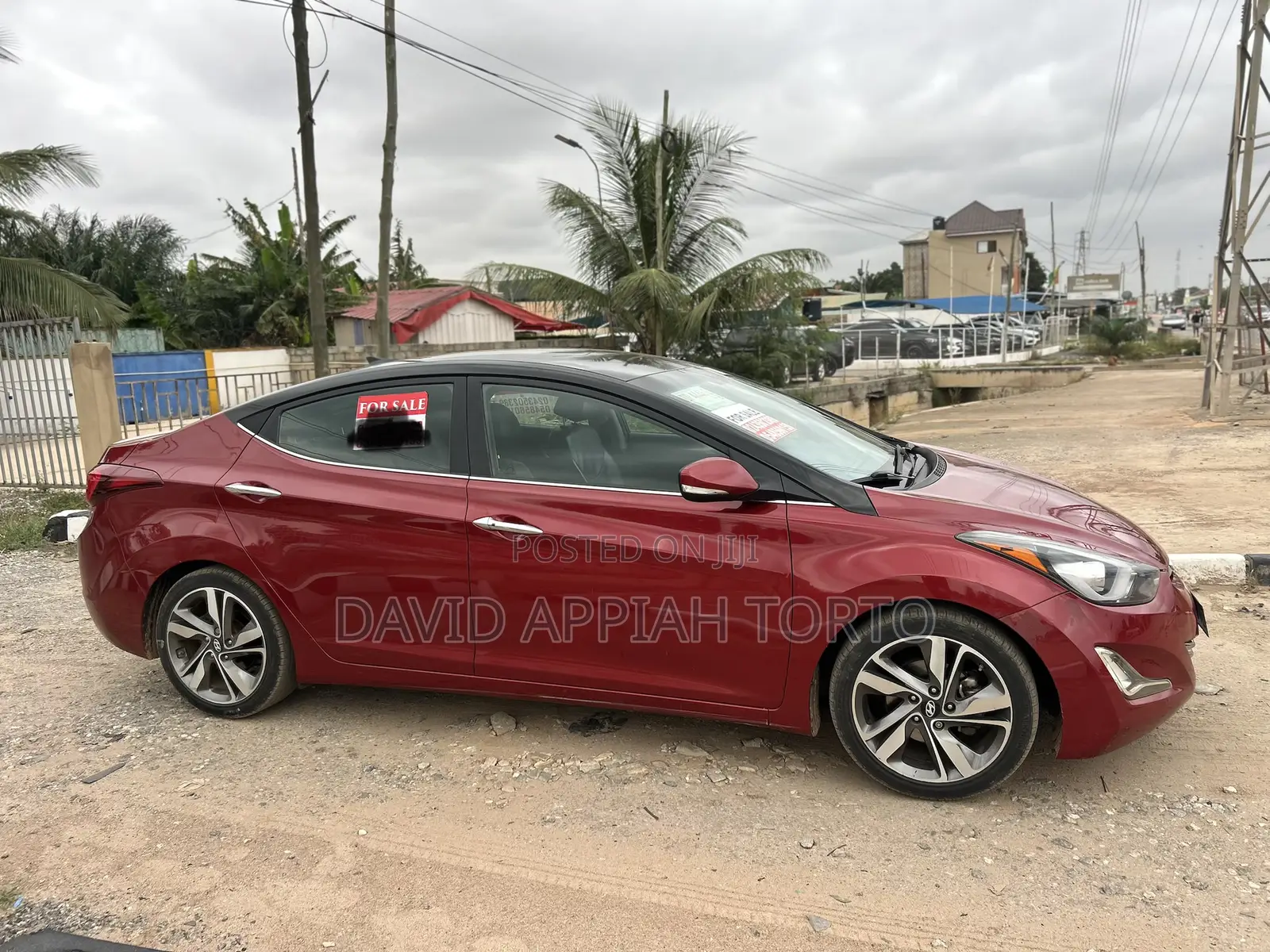 Hyundai Elantra Limited 4dr Sedan (1.8L 4cyl 6A) 2015 Red