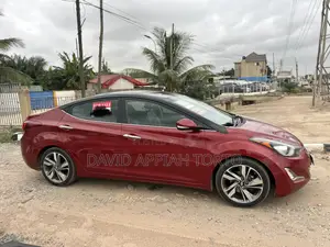 Hyundai Elantra Limited 4dr Sedan (1.8L 4cyl 6A) 2015 Red