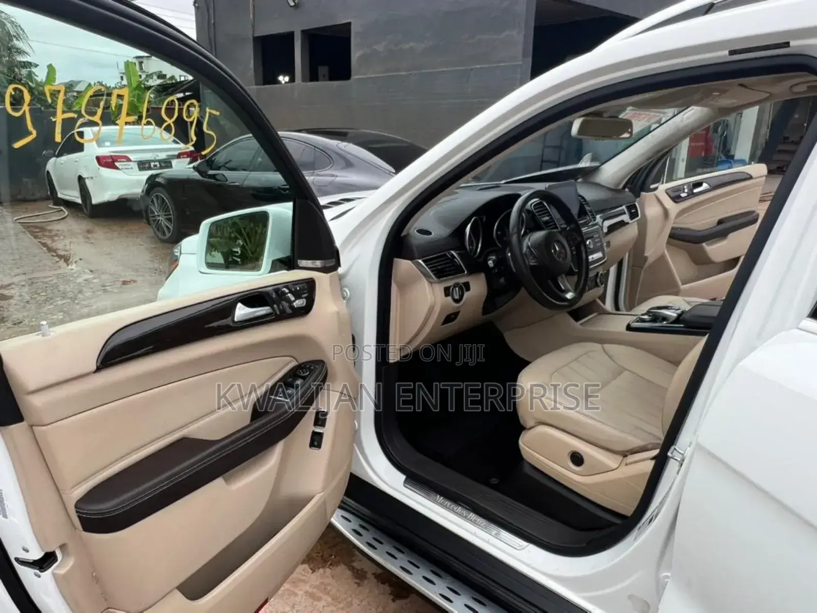 Mercedes-Benz GLS-Class GLS450 4Matic 2017 White