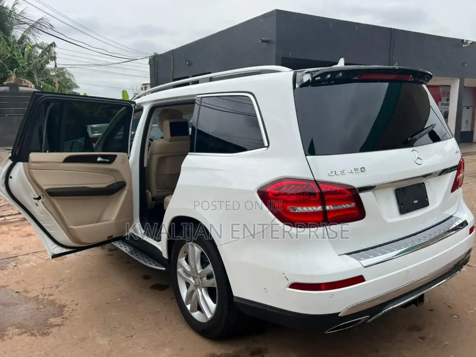 Mercedes-Benz GLS-Class GLS450 4Matic 2017 White