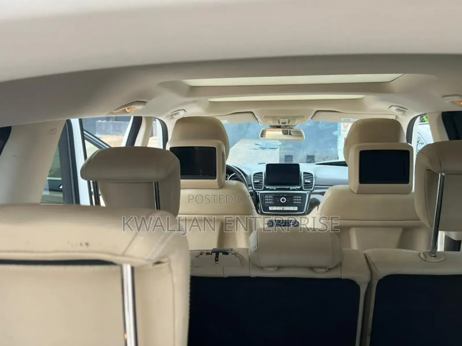 Mercedes-Benz GLS-Class GLS450 4Matic 2017 White