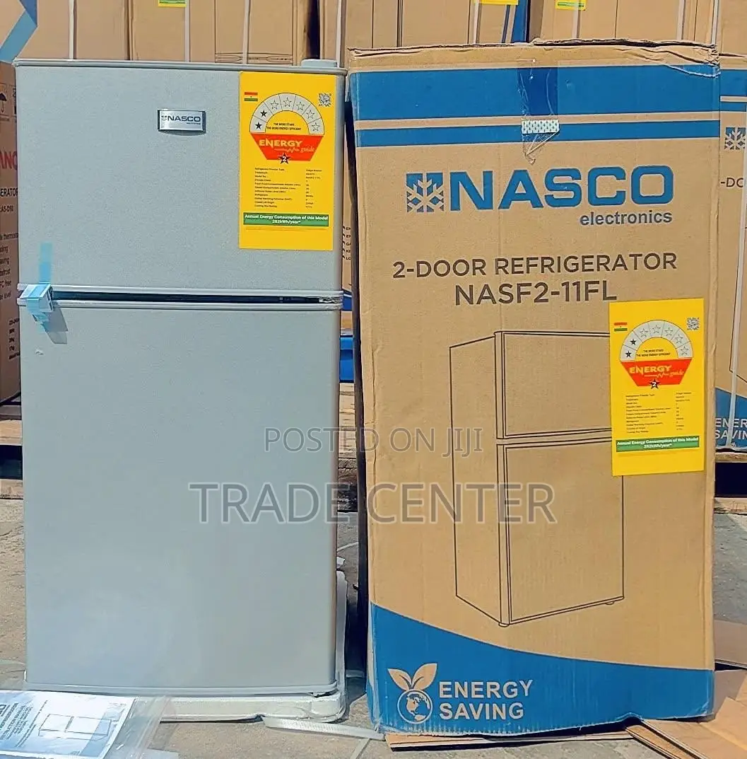 Nasco Table Top Double Door Fridge