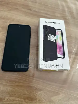 New Samsung Galaxy A35 256 GB Black