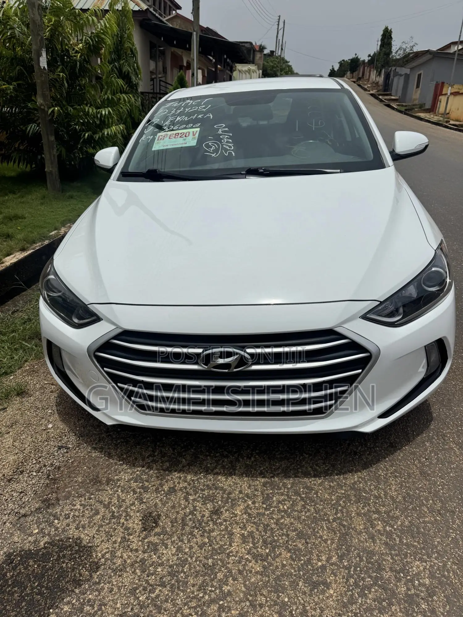 Hyundai Elantra ECO Sedan FWD (1.4L 4cyl 7A) 2017 White