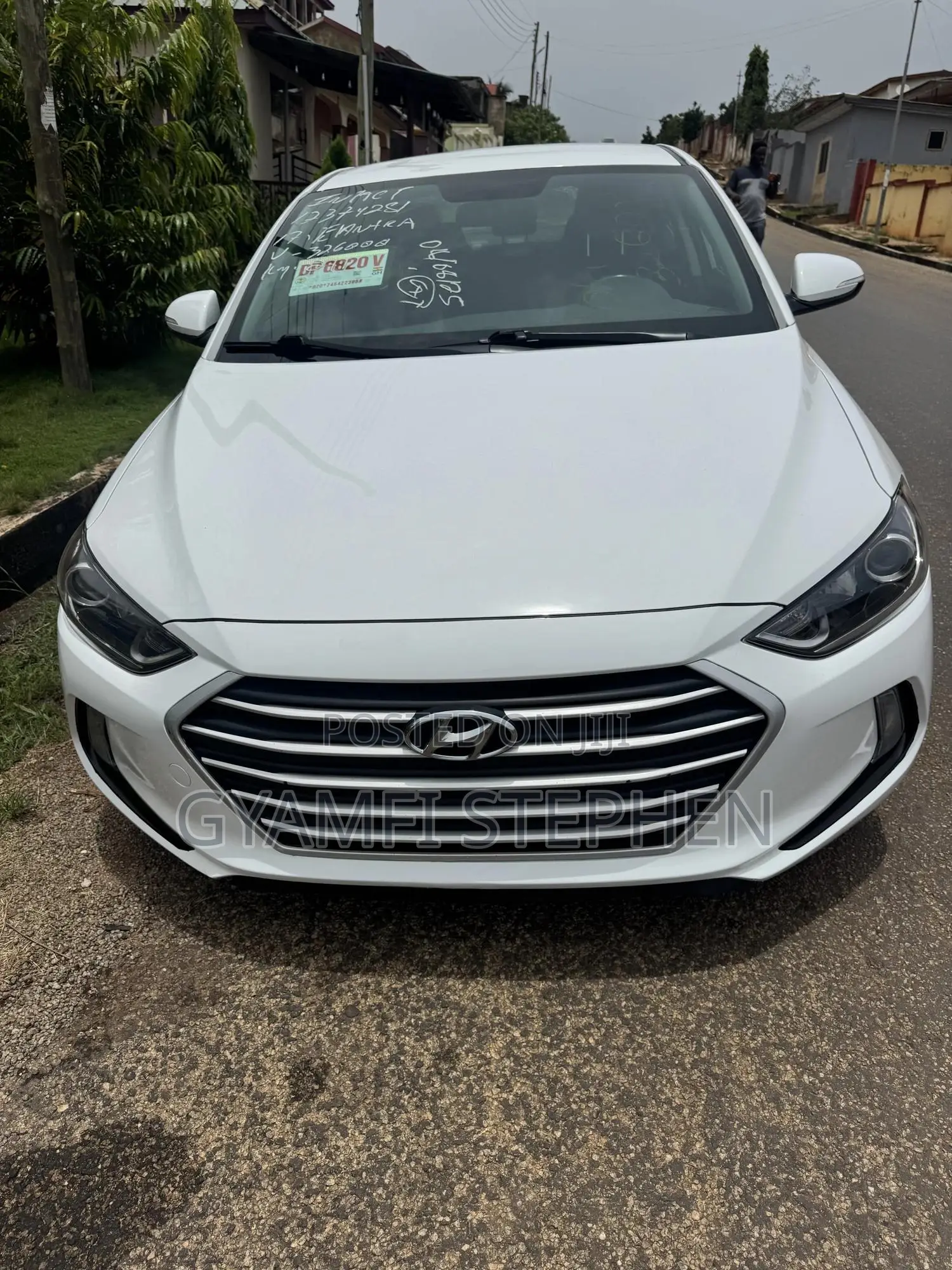 Hyundai Elantra ECO Sedan FWD (1.4L 4cyl 7A) 2017 White