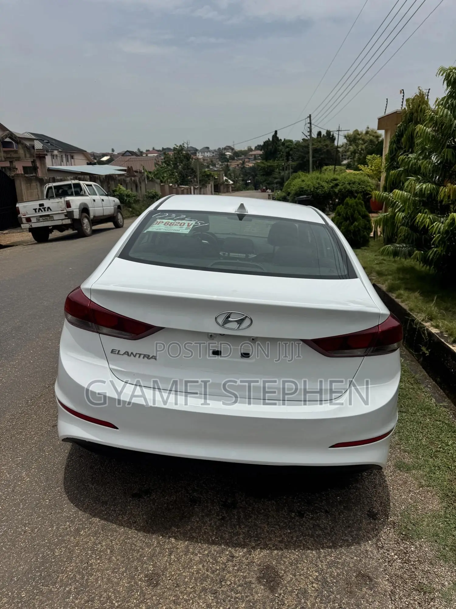 Hyundai Elantra ECO Sedan FWD (1.4L 4cyl 7A) 2017 White