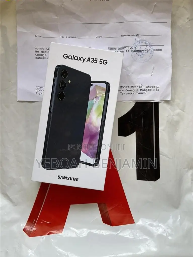 New Samsung Galaxy A35 256 GB Black