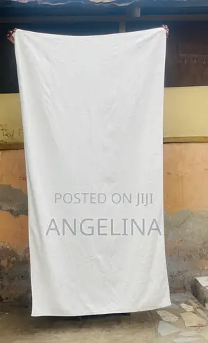 Plain White Cotton Towel Available Very Thick and Long To