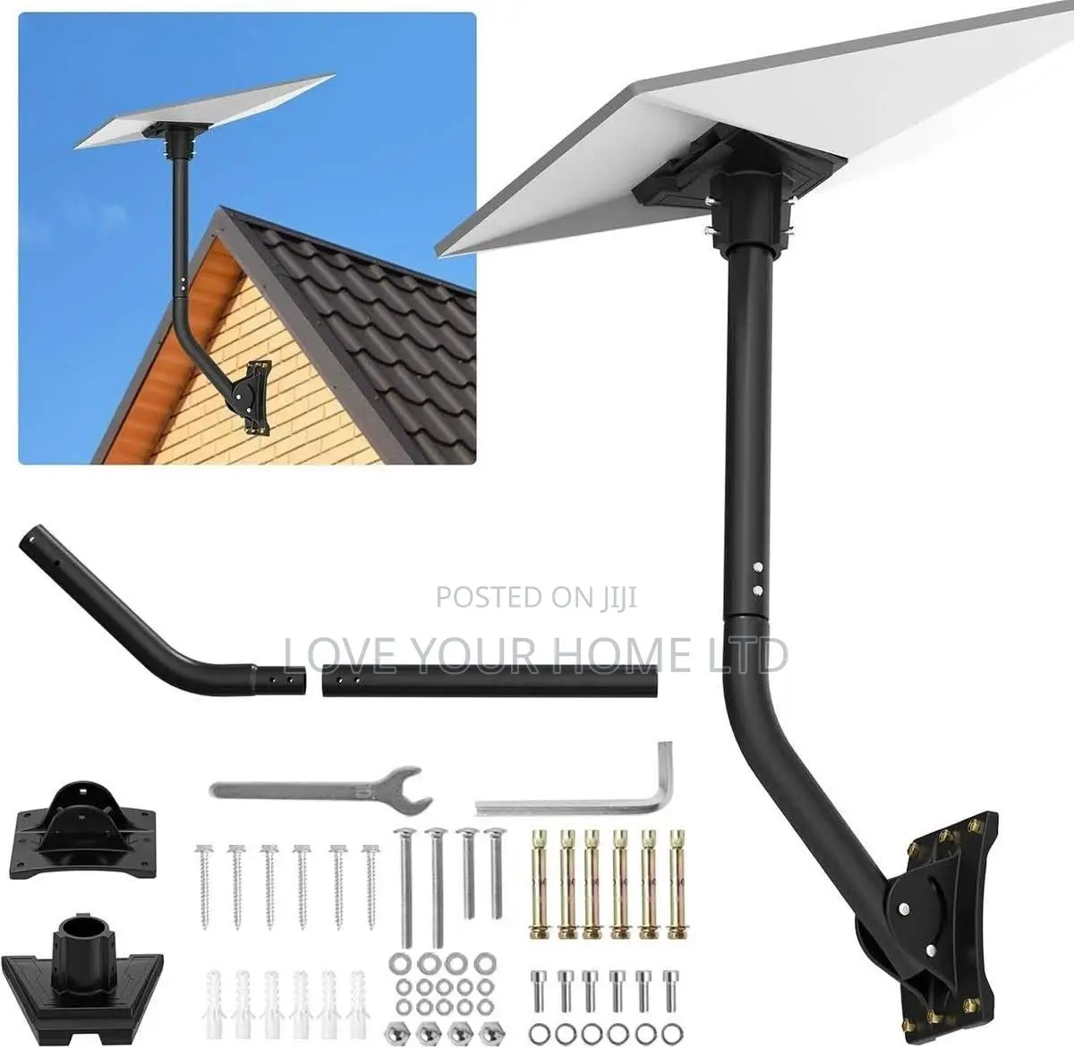 Long Wall Mount For Mounting Kit / Adjustment Roof Mount