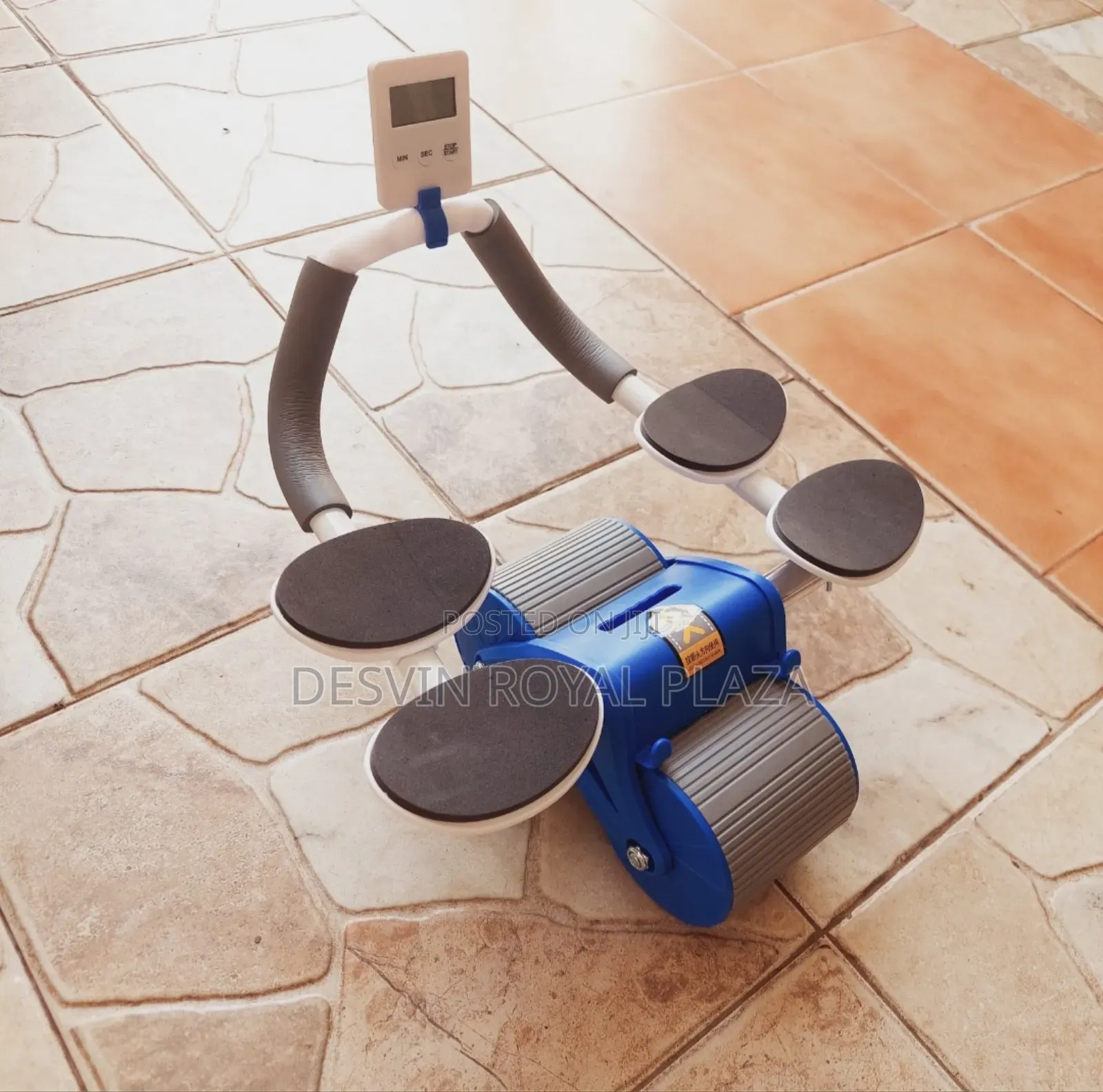 Ab Exercise Automatic Rebound Roller