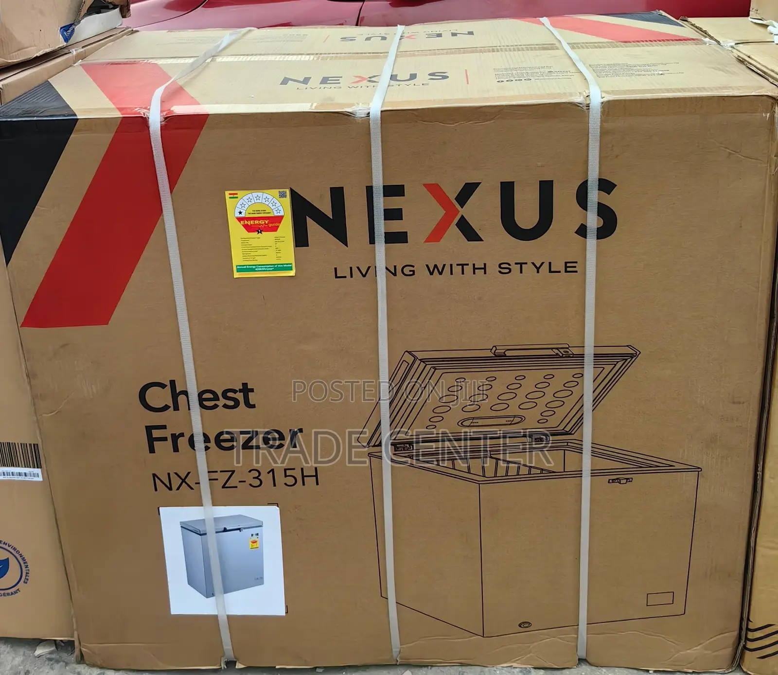 Nexus Chest Freezer 251ltrs
