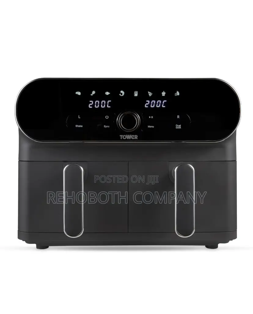 Tower T17138 Vortx Elite 10.4l Dual Basket Air Fryer 1700w