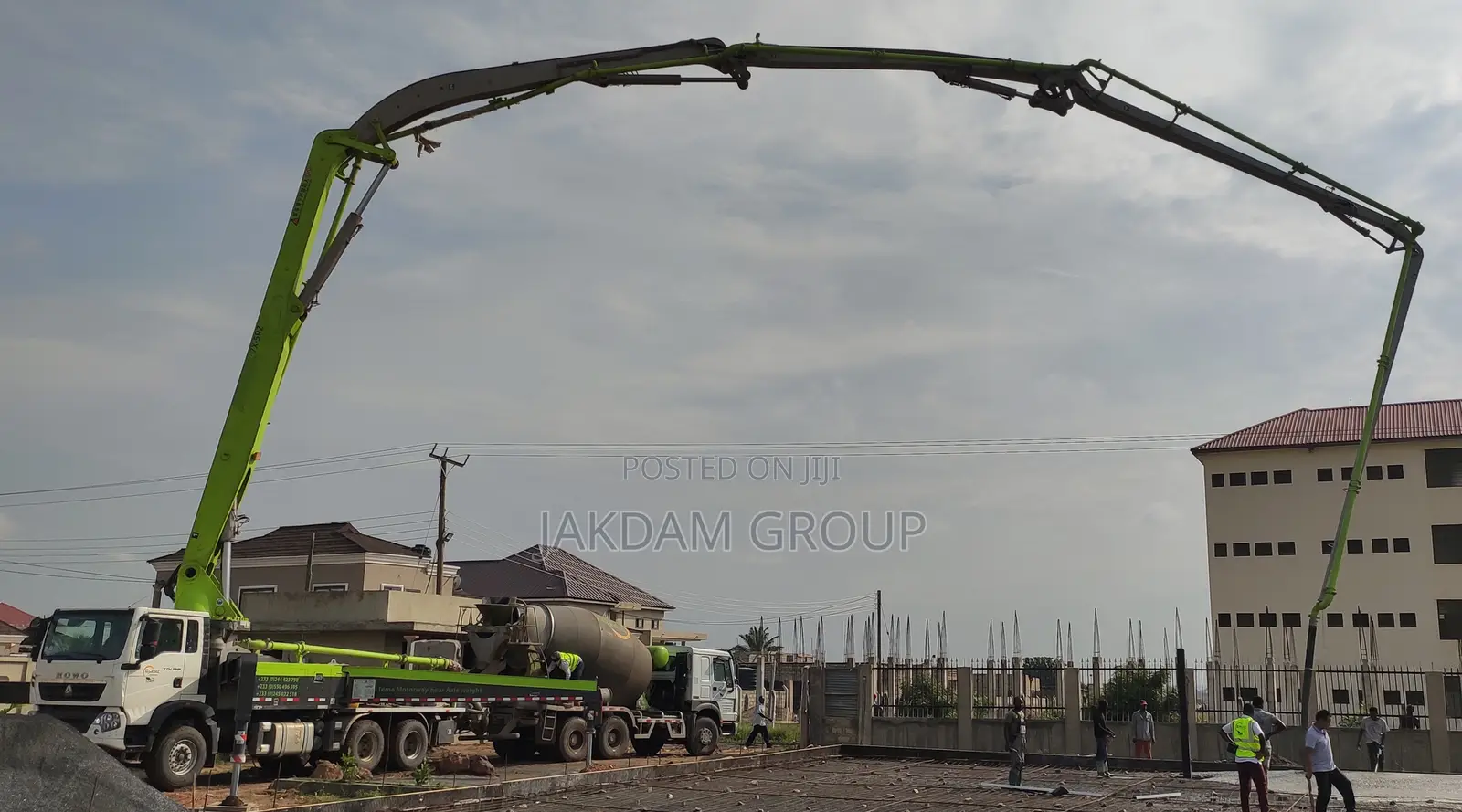Concrete Shooter Pump Rental