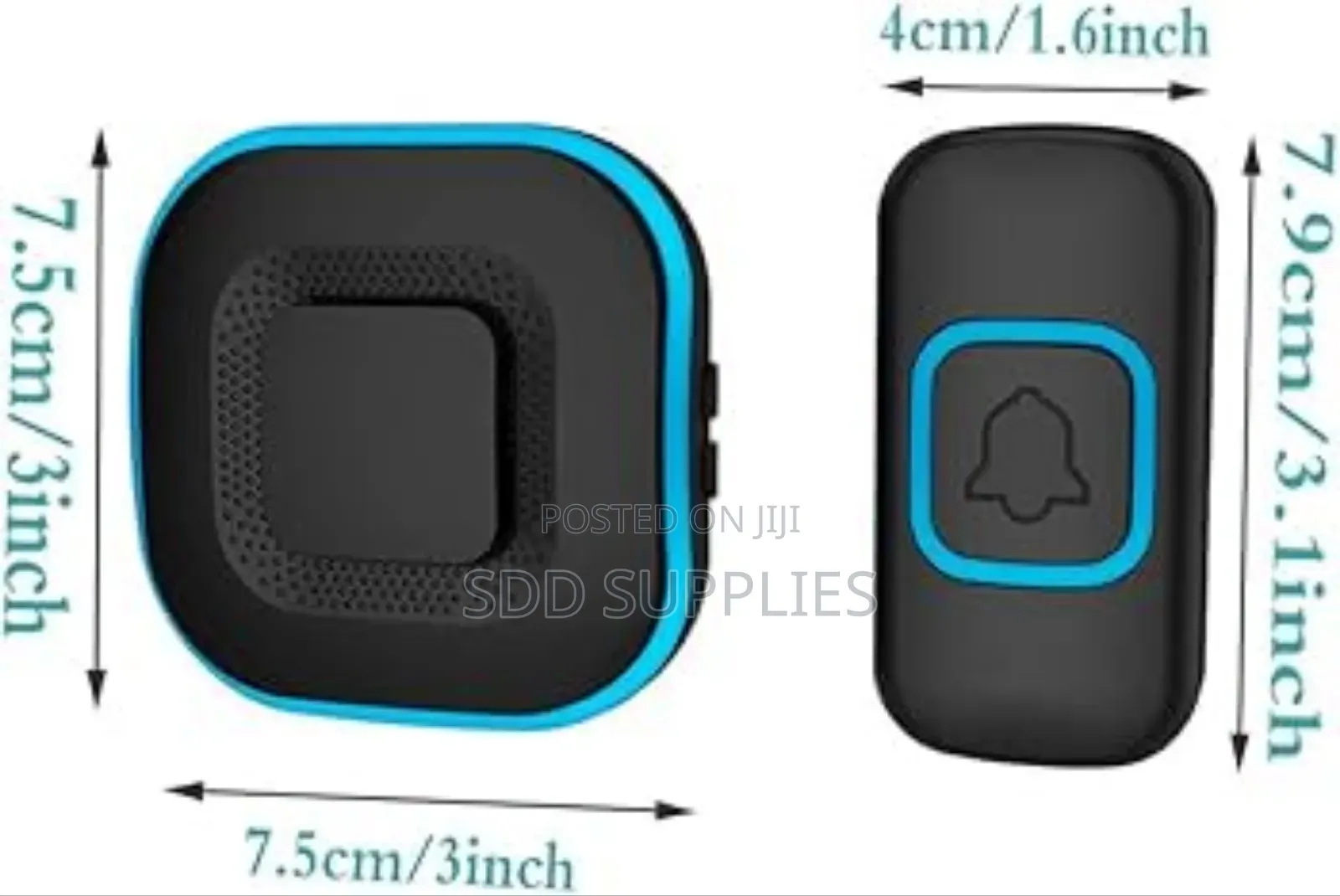 Plug In Wireless Doorbell 60 Meters Long Range Door Bell