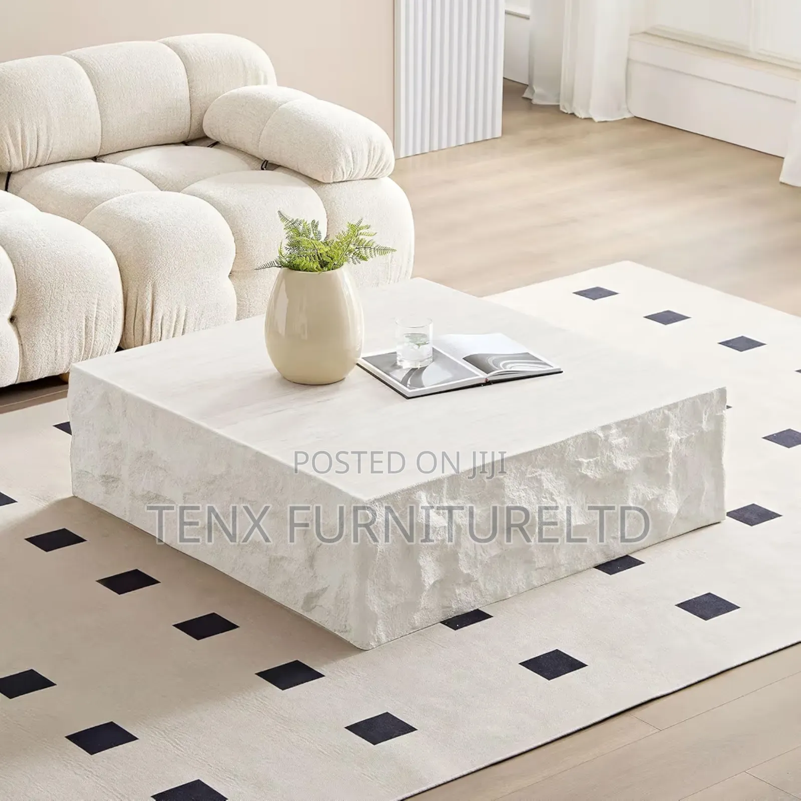 Center/Coffee Table (Fiber Glass )Stone Effect
