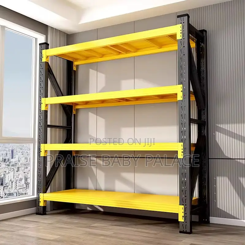 4 Layers Adjustable Metal Shelves