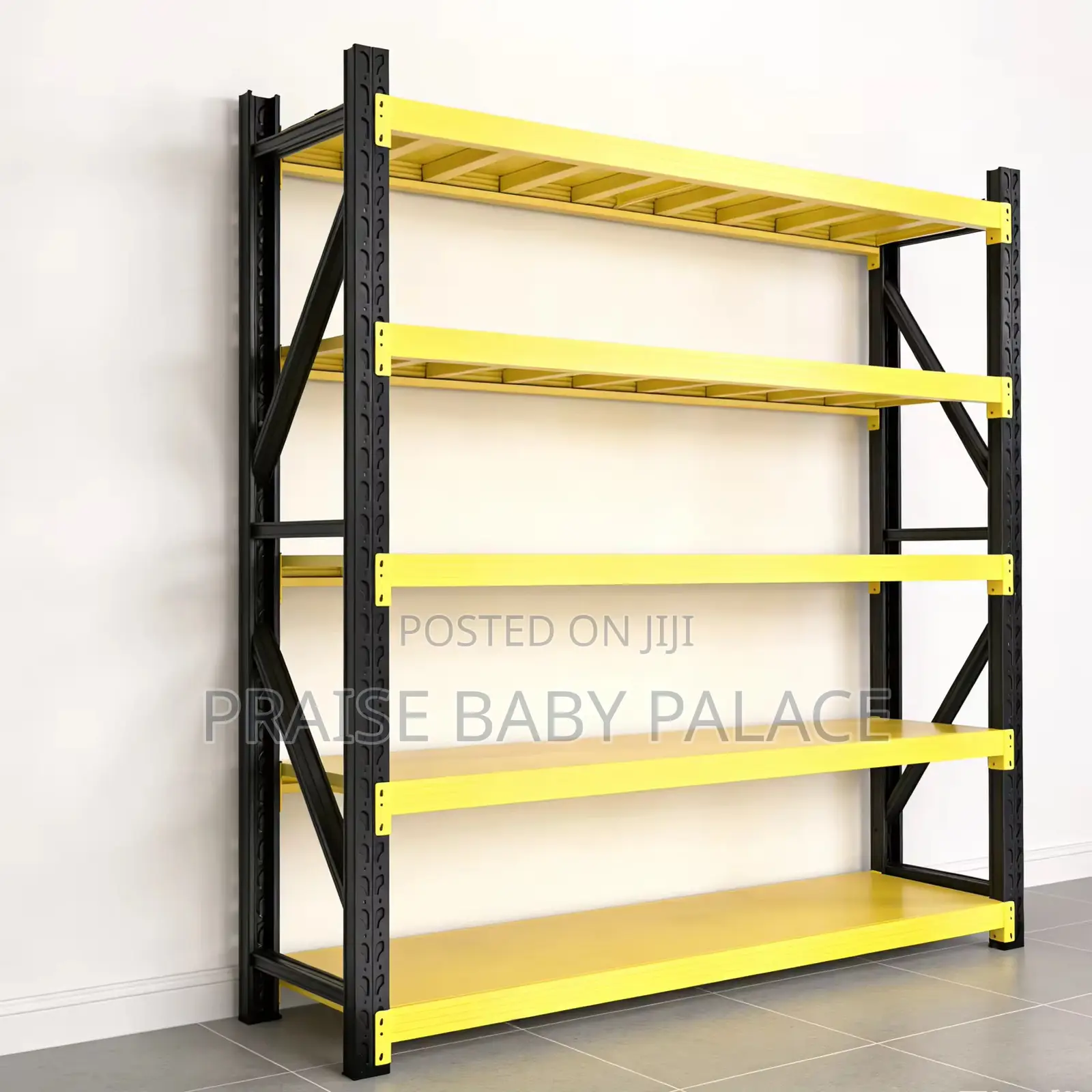 4 Layers Adjustable Metal Shelves