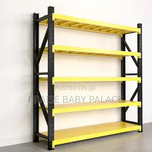 4 Layers Adjustable Metal Shelves