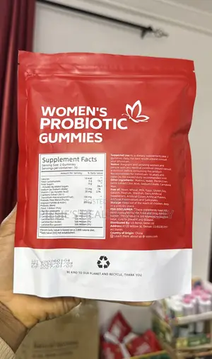 Vivonu Probiotic + Prebiotic Gummies For Women, 60s