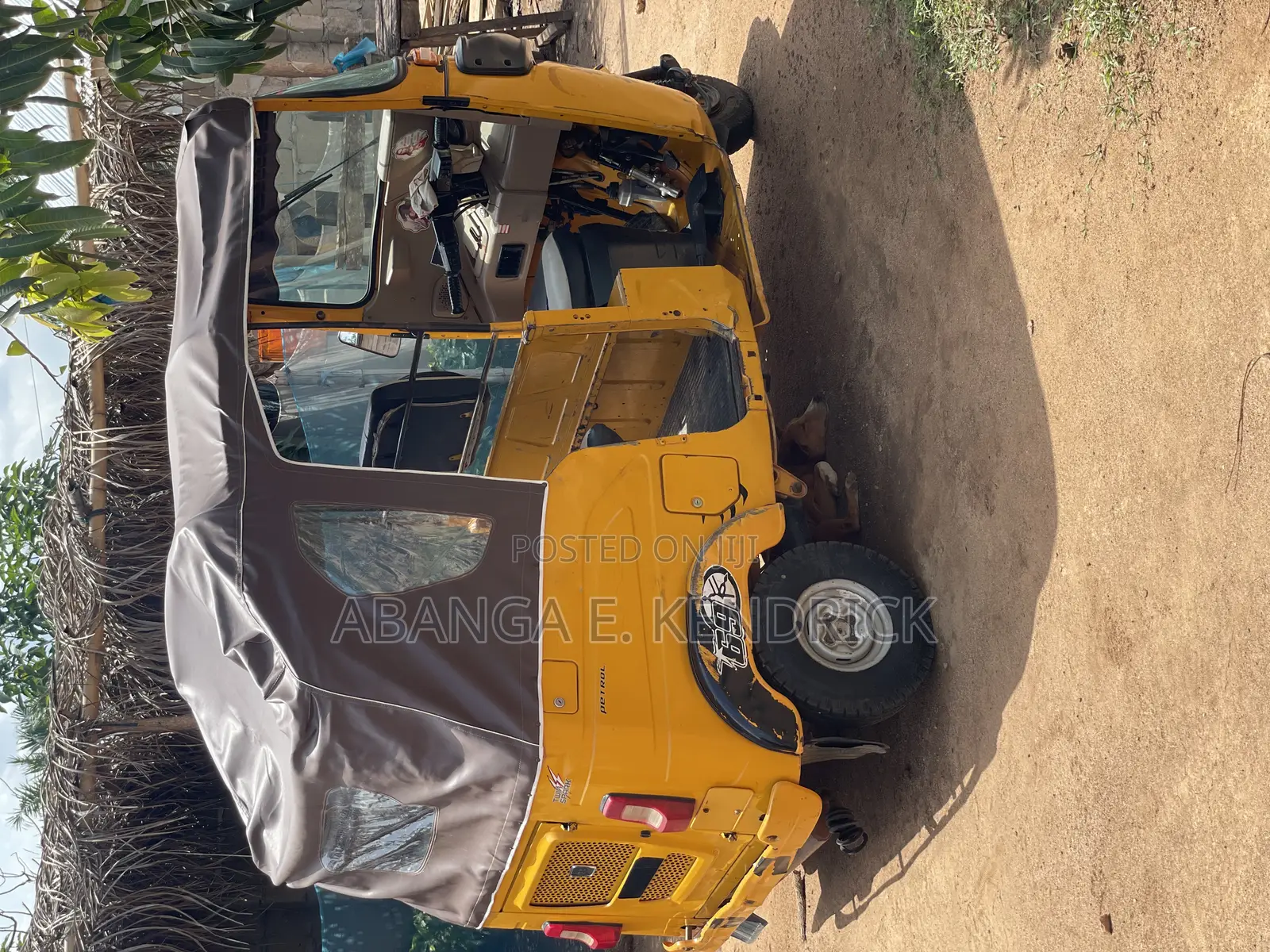 Bajaj RE 2023 Yellow