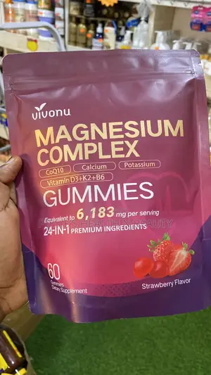 Vivonu Magnesium Complex Gummies ( 24-in-1, 60-Count)