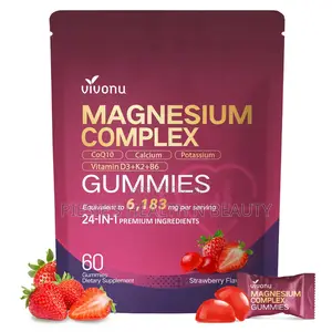 Vivonu Magnesium Complex Gummies ( 24-in-1, 60-Count)