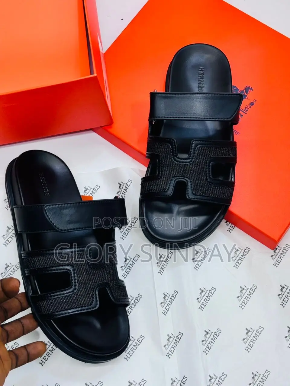 Hermès Chypre Sandals