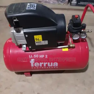 Brand New Electric 2hp Ferrua 50 Litre Air Compressor From Italy