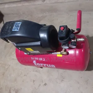 Brand New Electric 2hp Ferrua 50 Litre Air Compressor From Italy