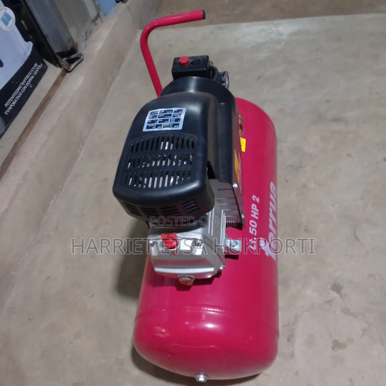 Brand New Electric 2hp Ferrua 50 Litre Air Compressor From Italy