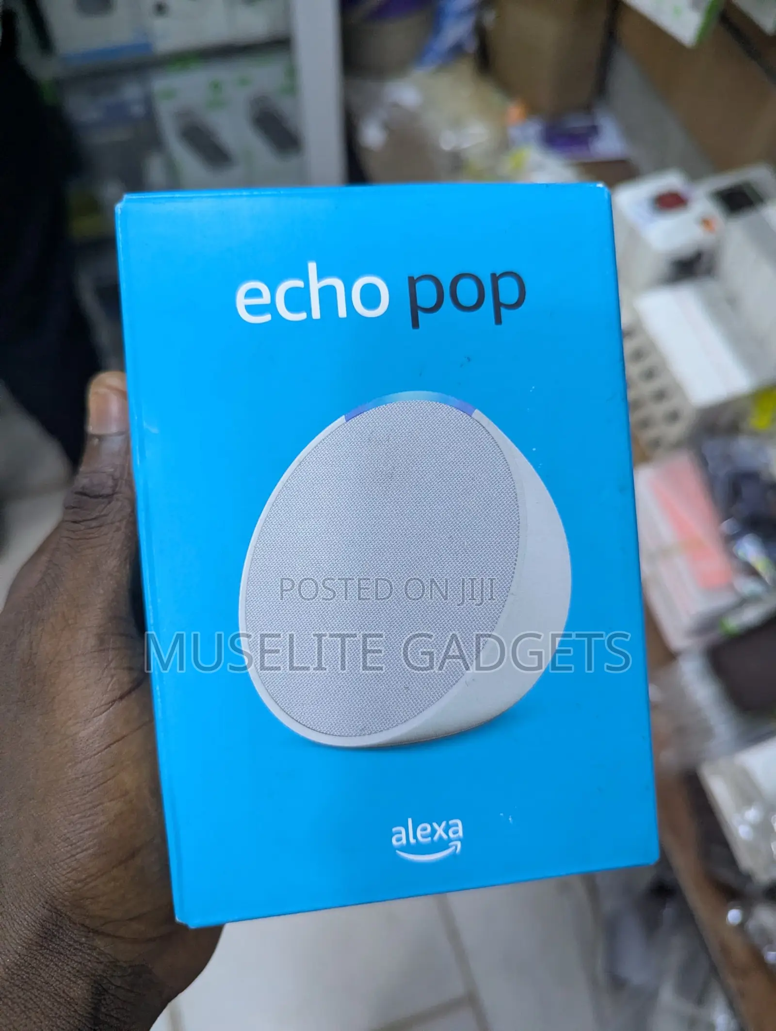 Echo Pop - Smart Speaker With Alexa, Bluetooth, Compact Design