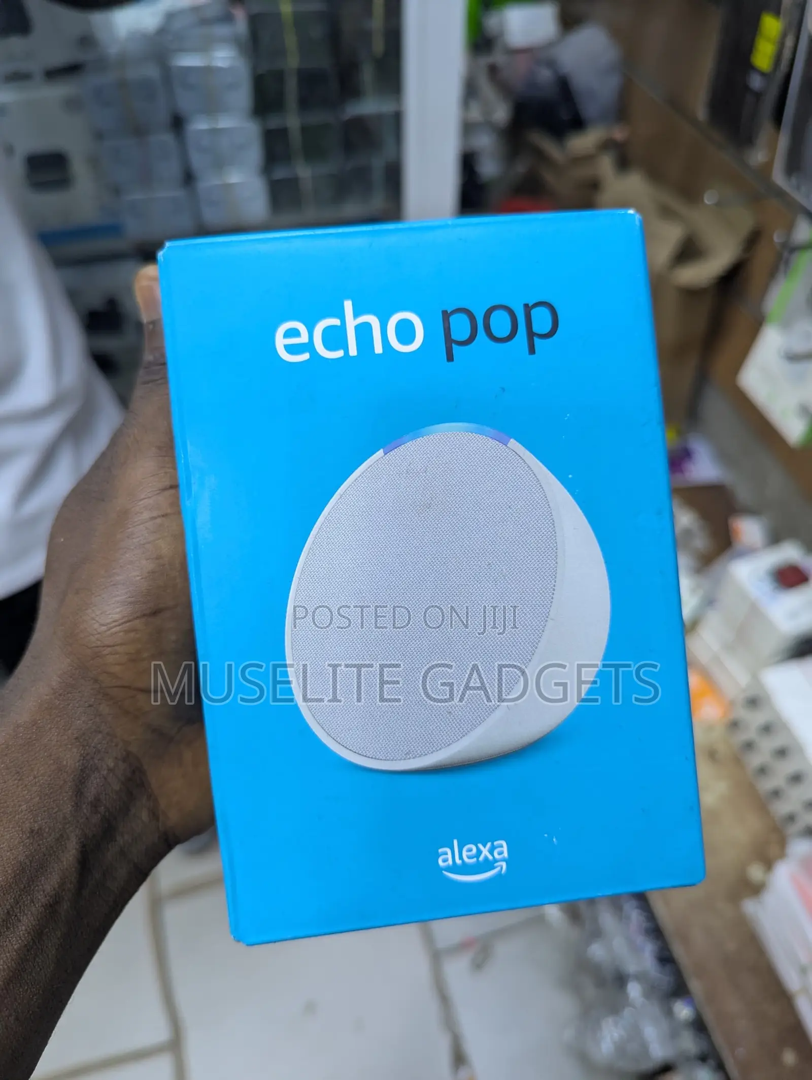 Echo Pop - Smart Speaker With Alexa, Bluetooth, Compact Design