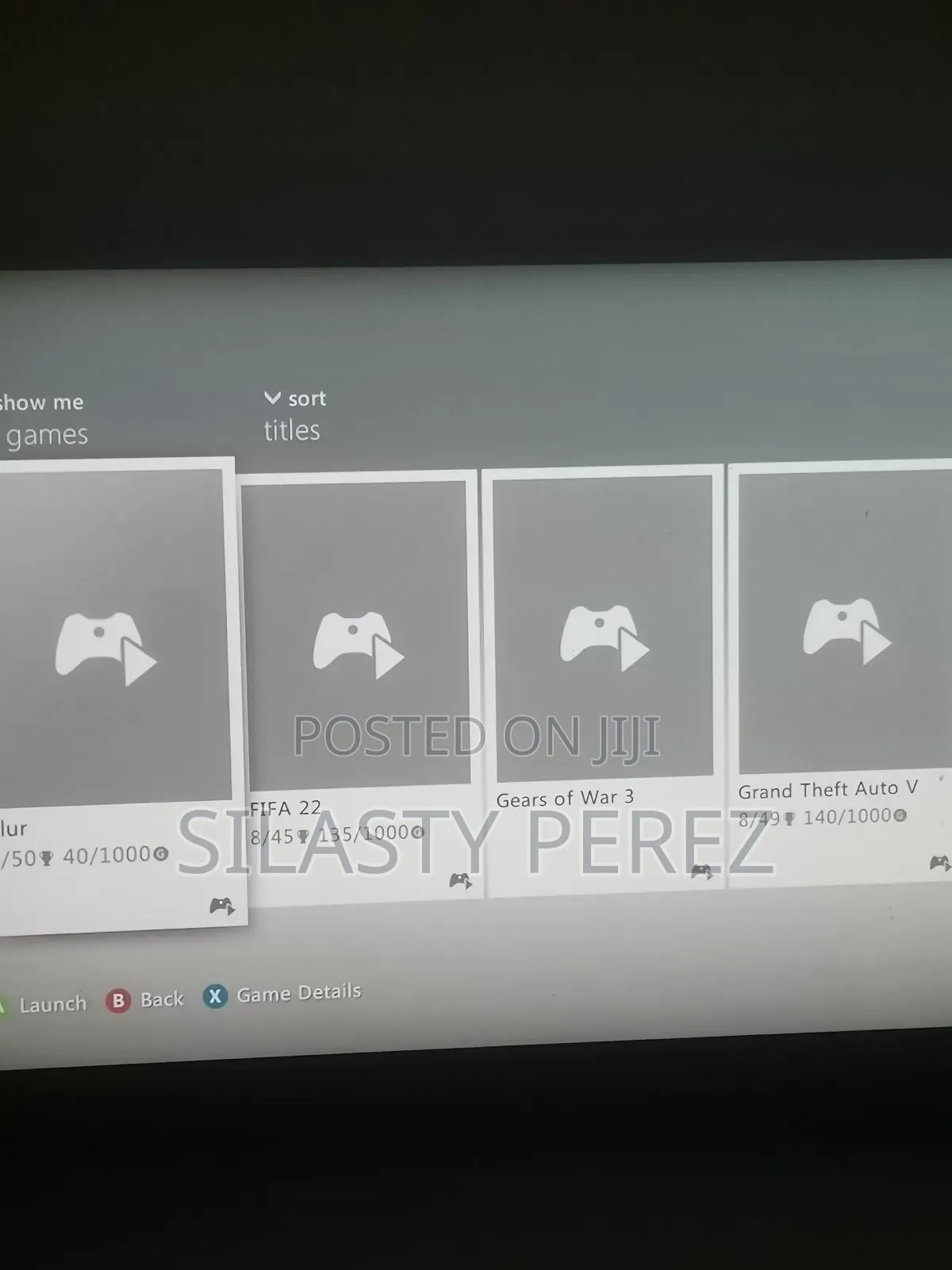 Xbox 360 Slim With 20 Games. Swap Allowed