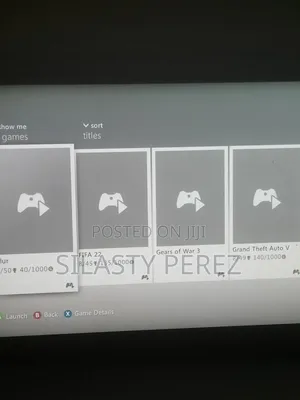 Xbox 360 Slim With 20 Games. Swap Allowed