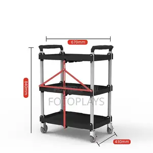 Collapsible Cart for Photography and Video Production